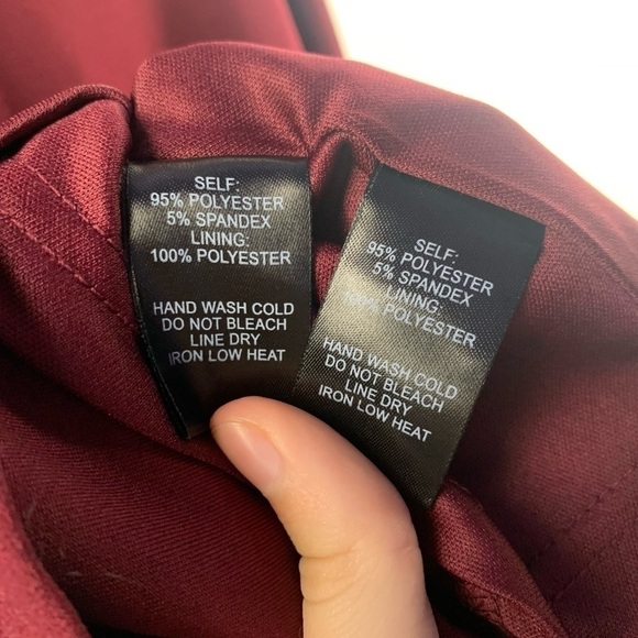 Lulus‎ Play the Party Off-the-Shoulder Skater Dress in Burgundy Size Small - Picture 11 of 12